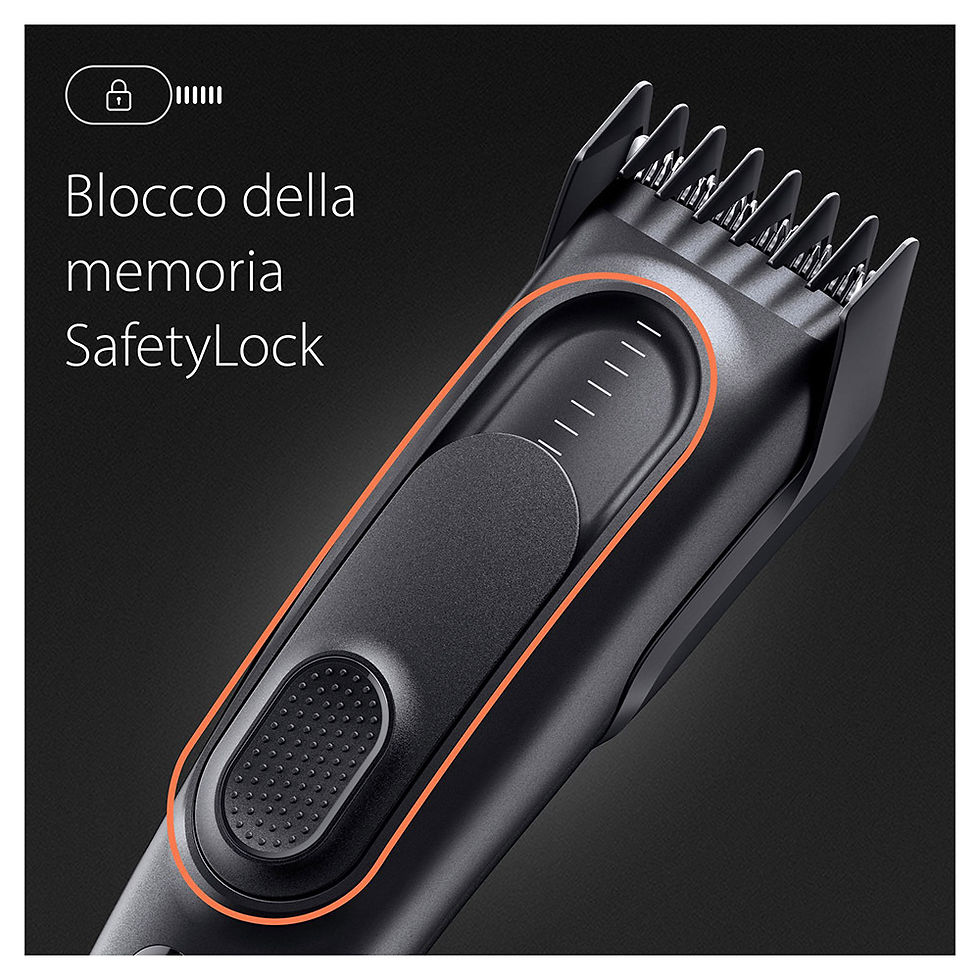 Miniatura: BRAUN Series 5 HC5330 Tagliacapelli, Nero Opaco