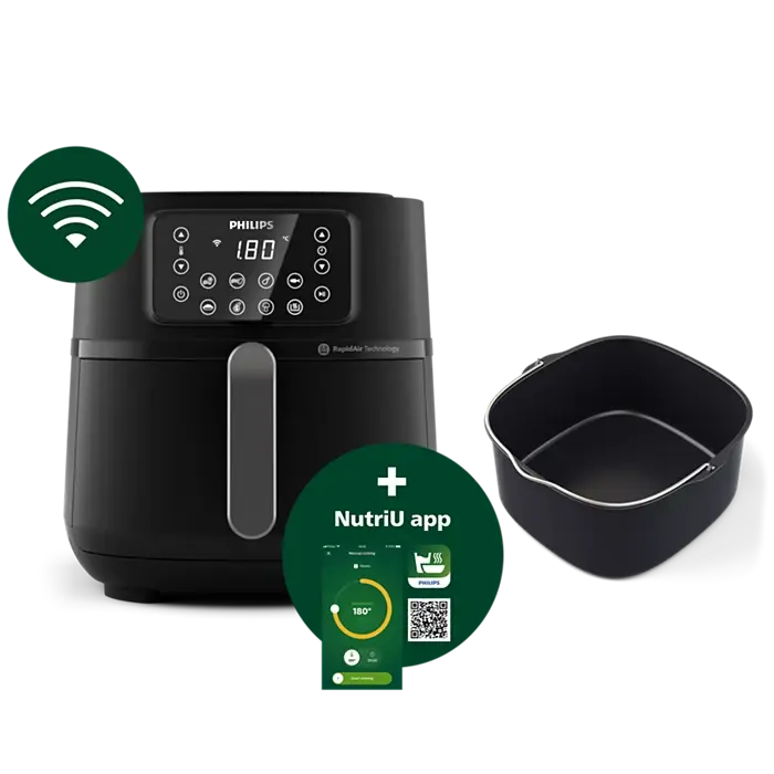 Miniatura: Philips Airfryer Serie 5000 da 7.2L HD9285/93