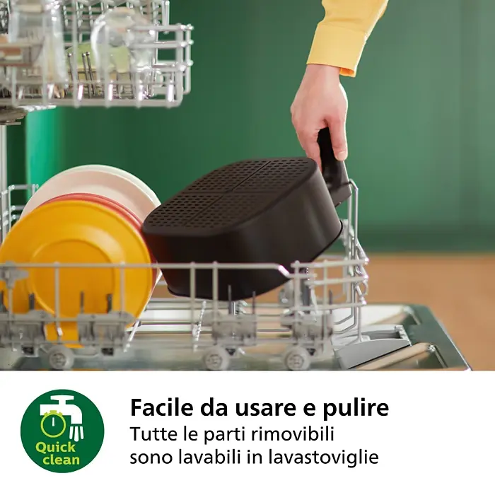 Miniatura: Philips Friggitrice ad aria Serie 3000 da 4.1L HD9252/70