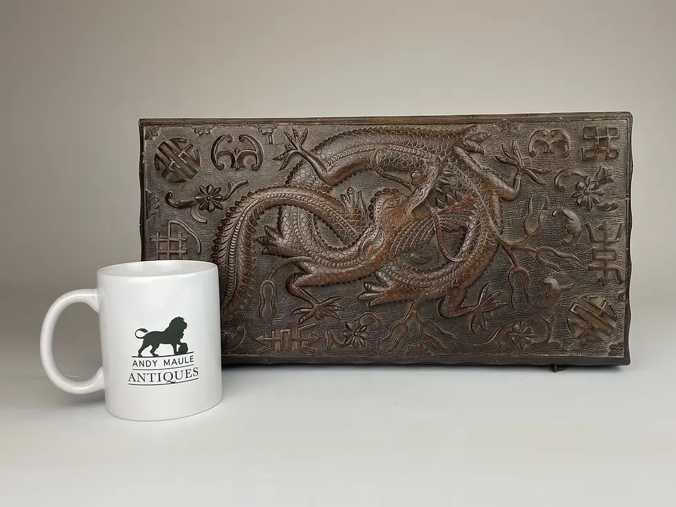 Thumbnail: ANTIQUE CHINESE STYLE ARTISTS BOX