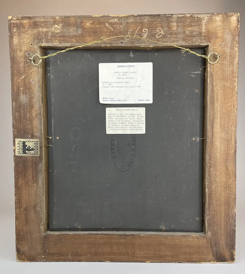 Thumbnail: ‘SPRING FLOWERS’ by HAROLD EDWARD CONWAY