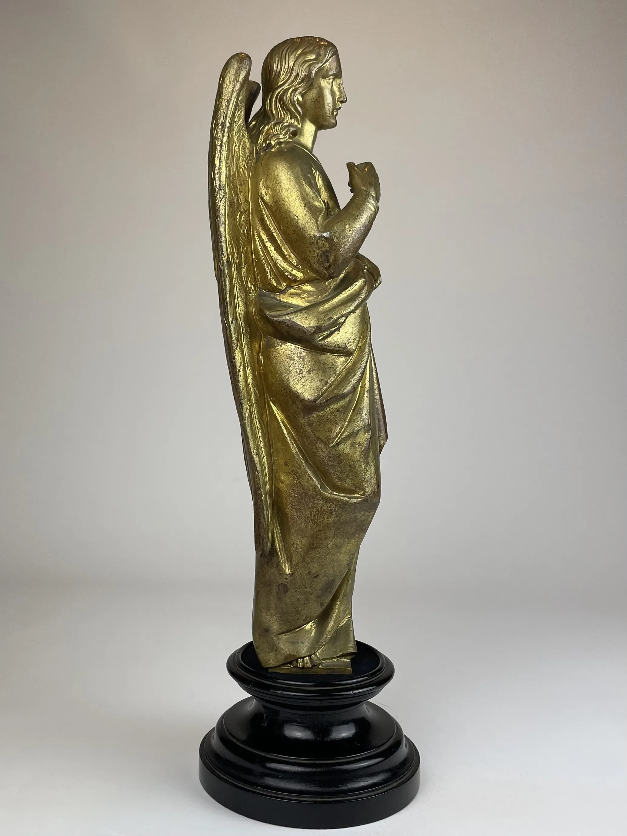 19TH CENTURY GILT BRONZE ANGEL | Andy Maule Antiques
