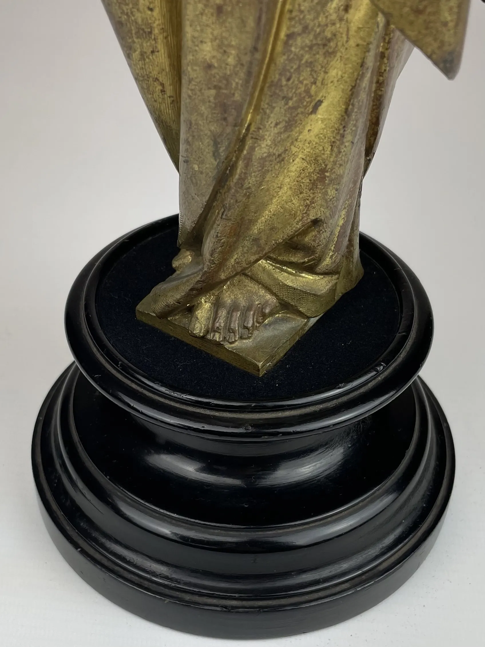 19TH CENTURY GILT BRONZE ANGEL | Andy Maule Antiques