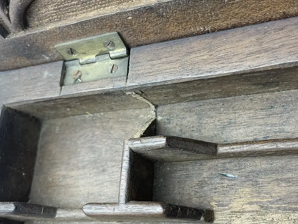 Thumbnail: ANTIQUE CHINESE STYLE ARTISTS BOX