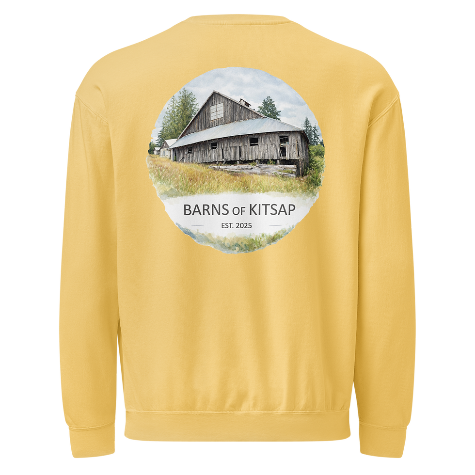 Thumbnail: Barns of Kitsap - Unisex Crewneck Sweatshirt