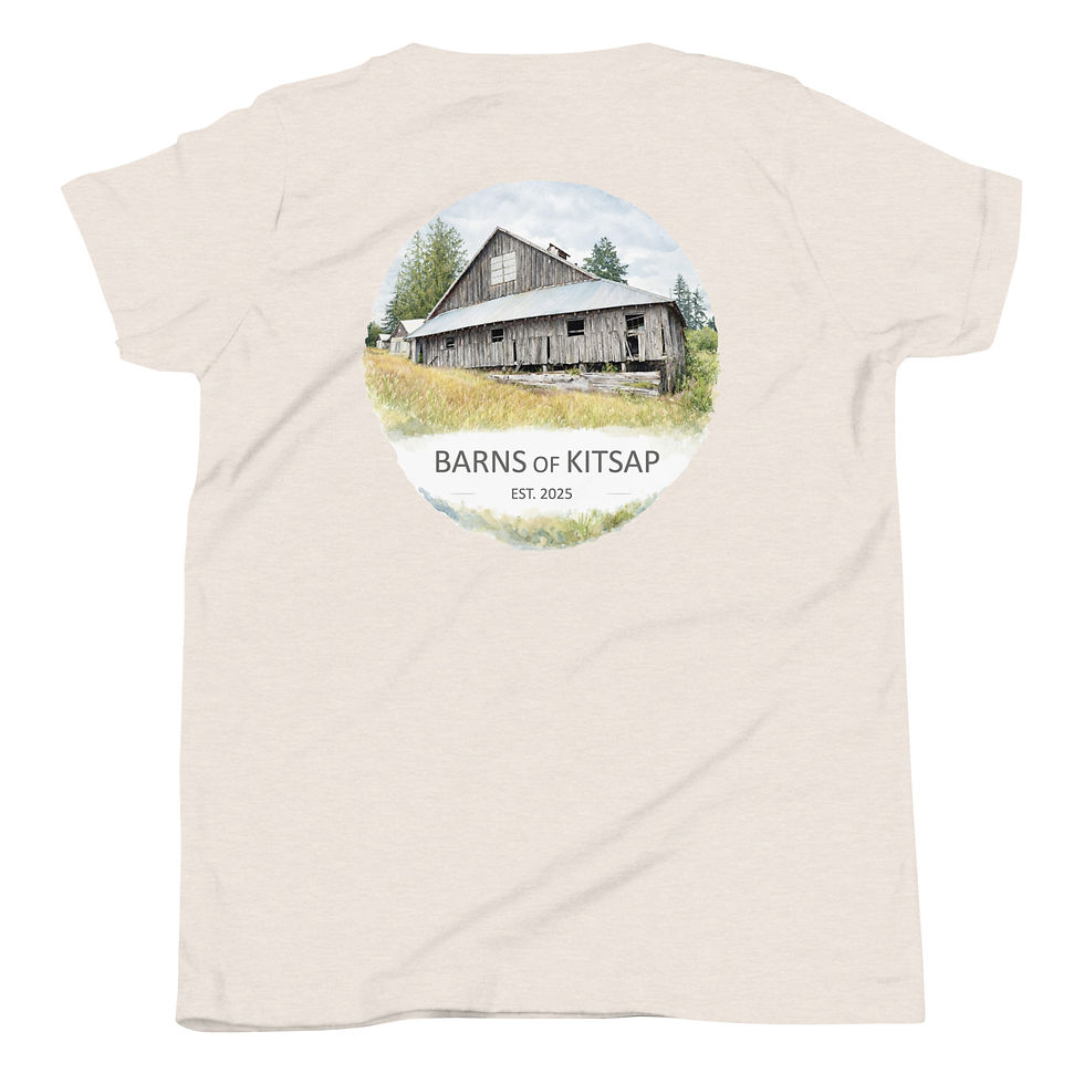 Thumbnail: Barns of Kitsap - Youth Tee