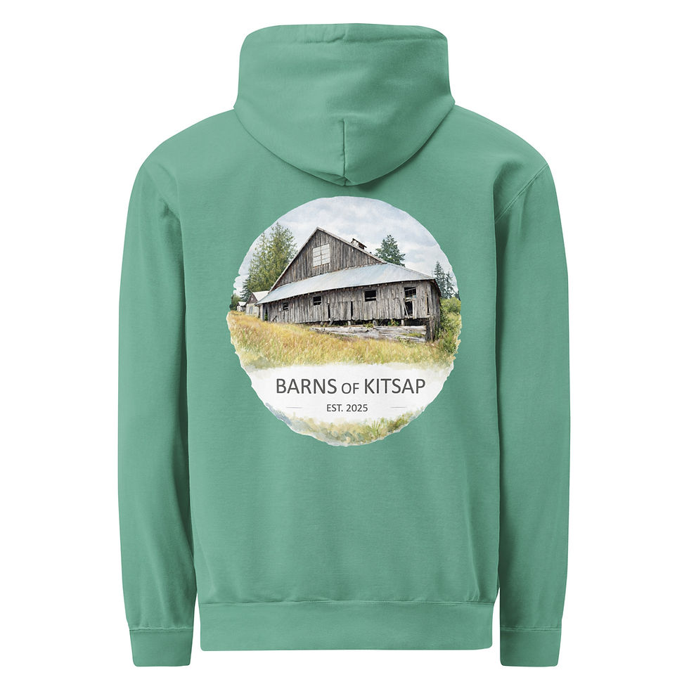 Thumbnail: Barns of Kitsap - Unisex Hoodie