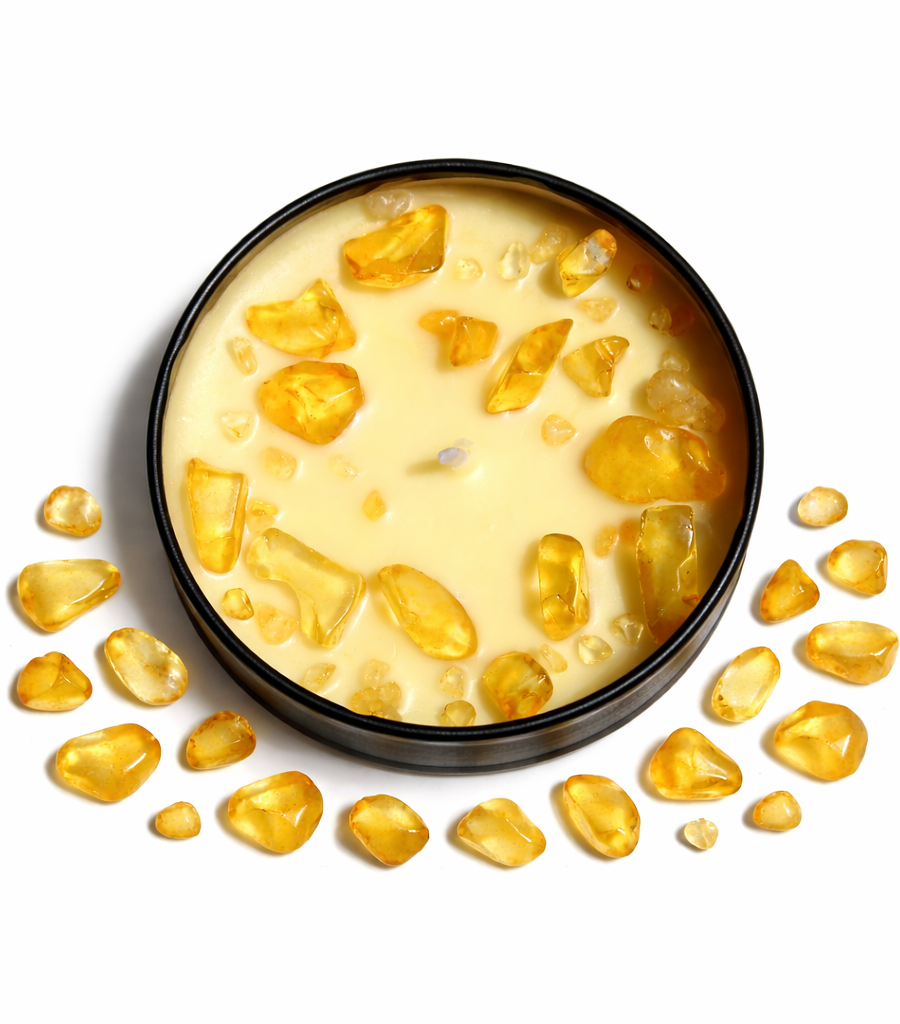 Bougie Citrine au parfum de citron
