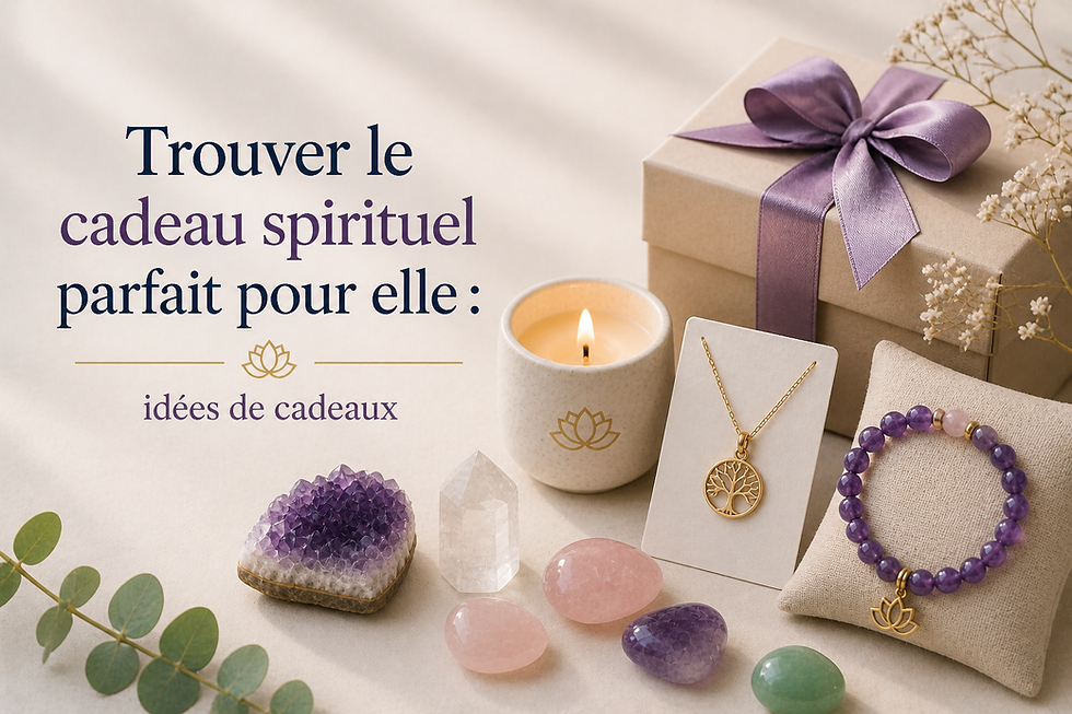 Trouver le cadeau spirituel parfait pour elle : idées de cadeaux