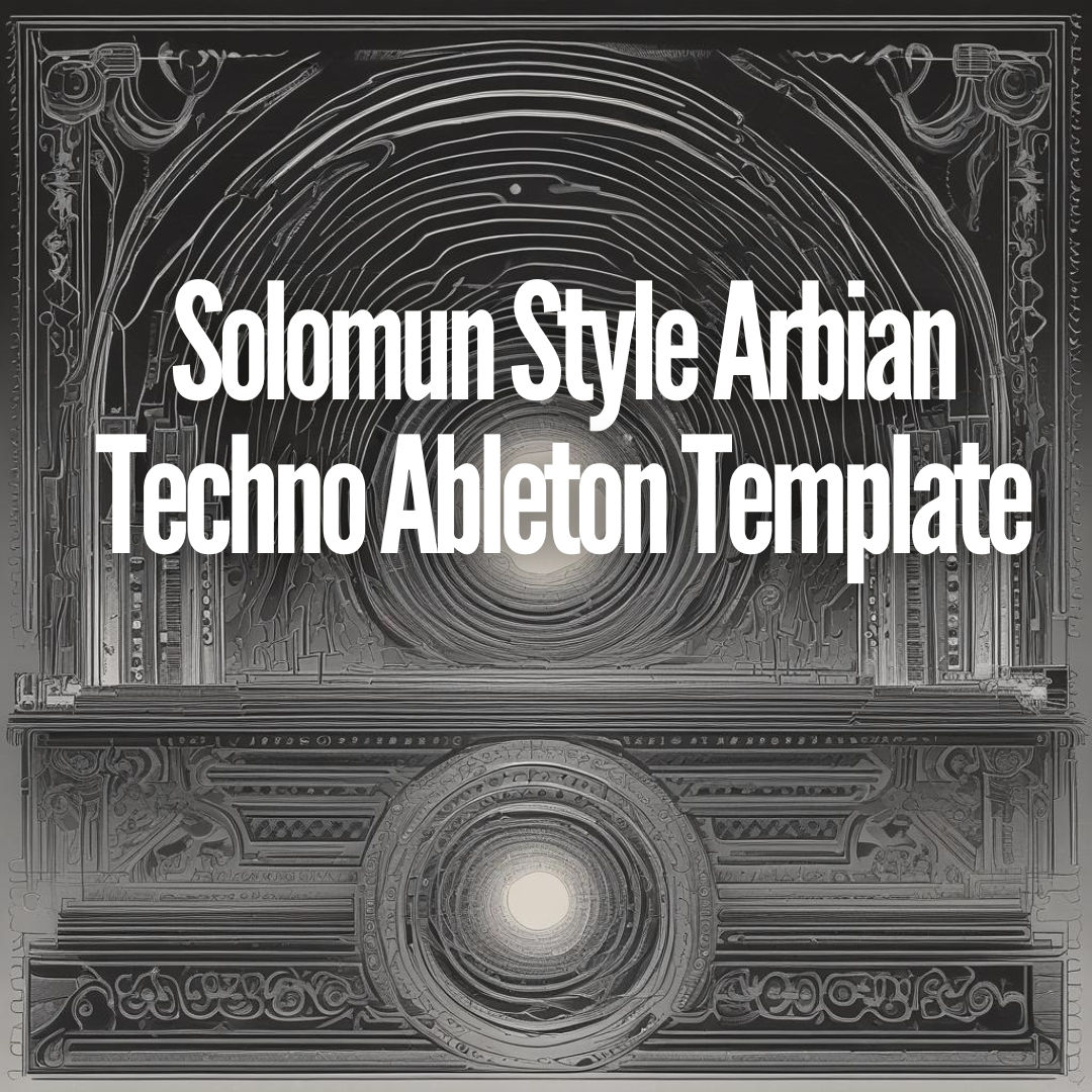 Solomun / Artbat Style Arabian Melodic Techno Project
