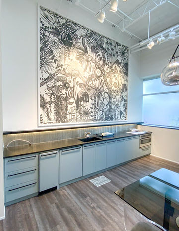 Interior design for a business