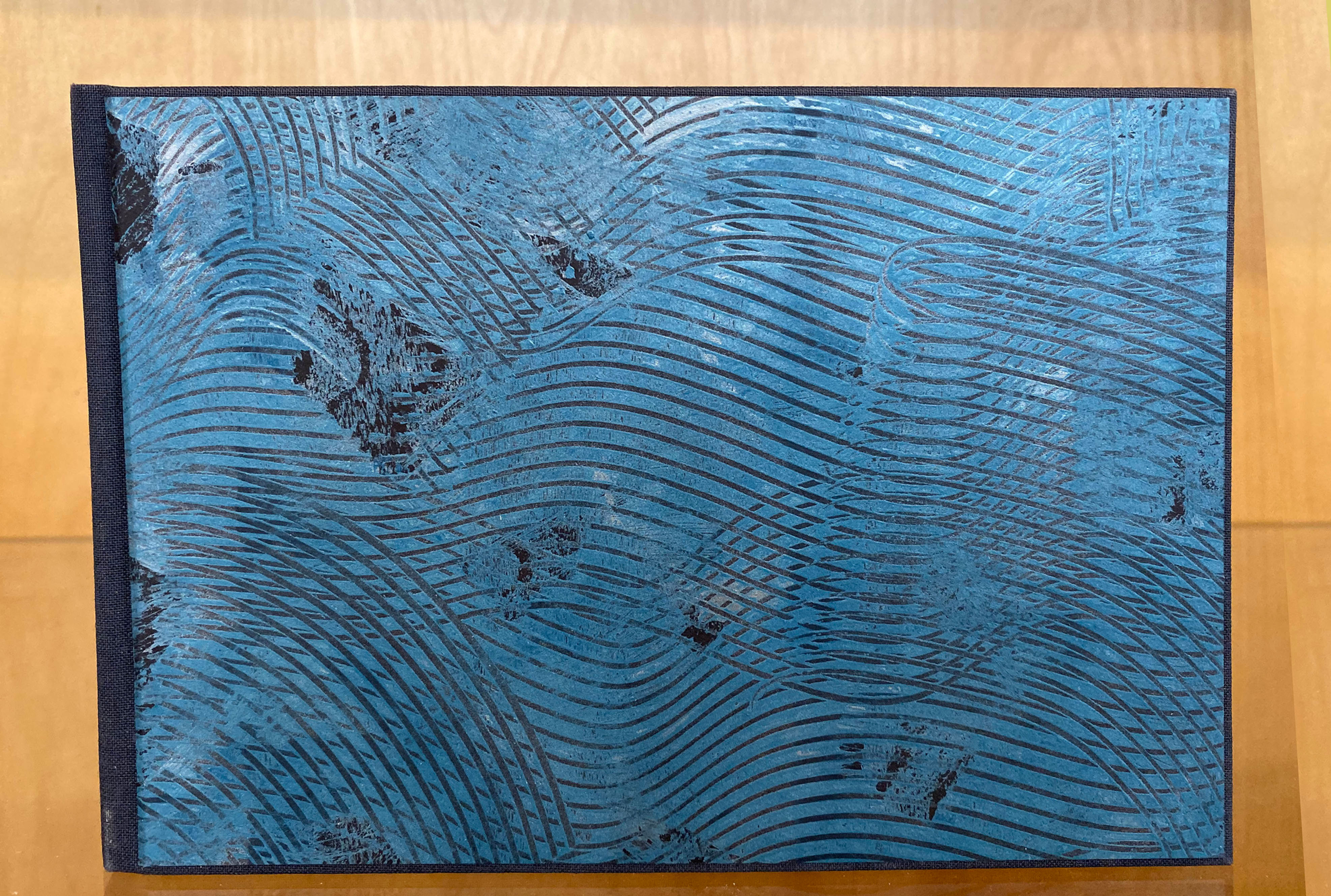 Artist's Hand Painted Landscape Journals & Guestbooks Medium Size