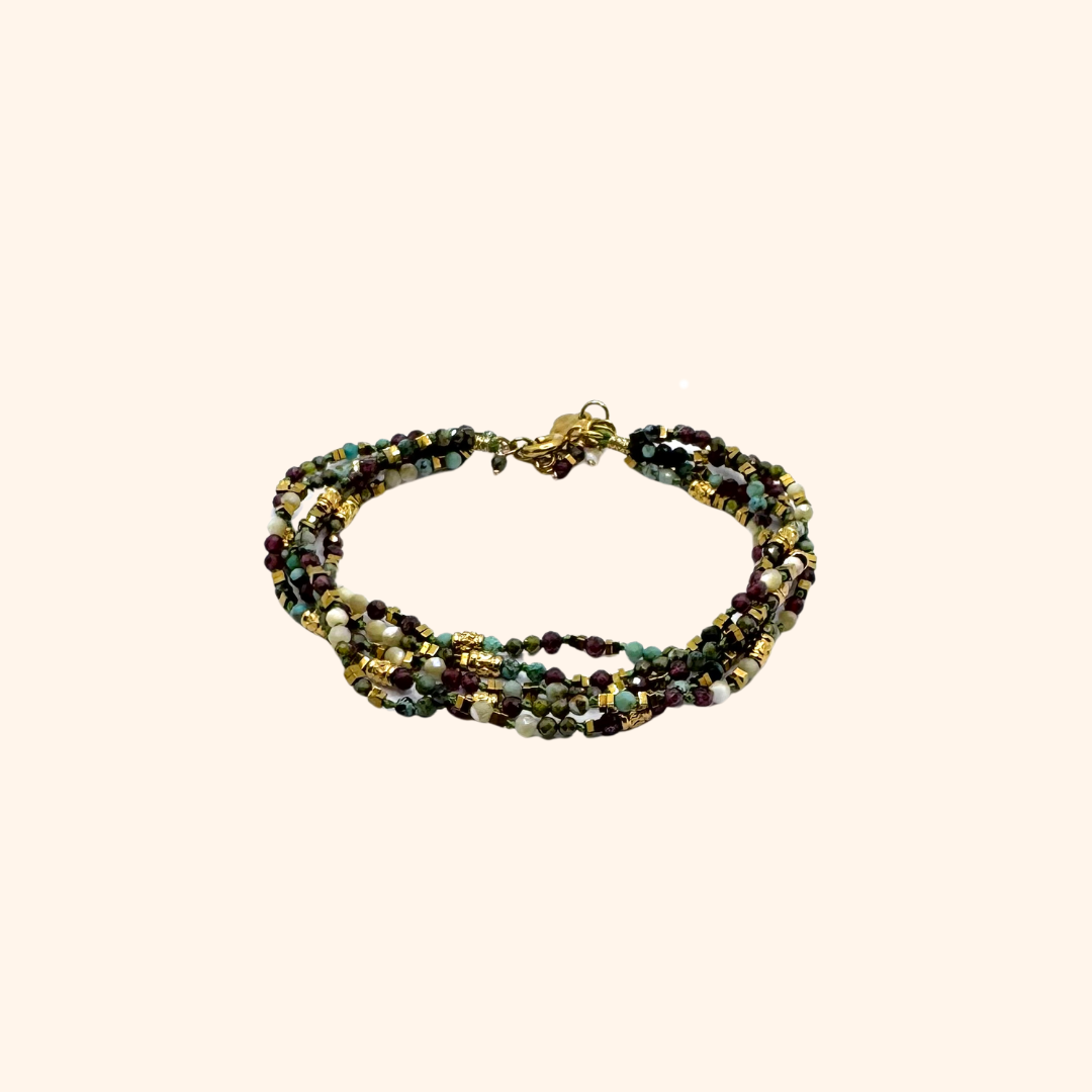 Bracelet Marcelline -vert