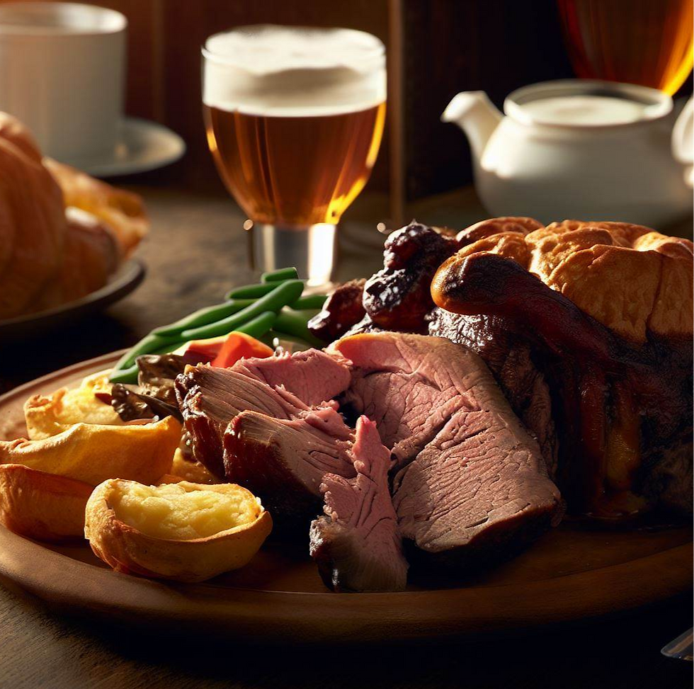 A Heartwarming English Sunday Gathering