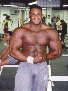 Freddy in the gym