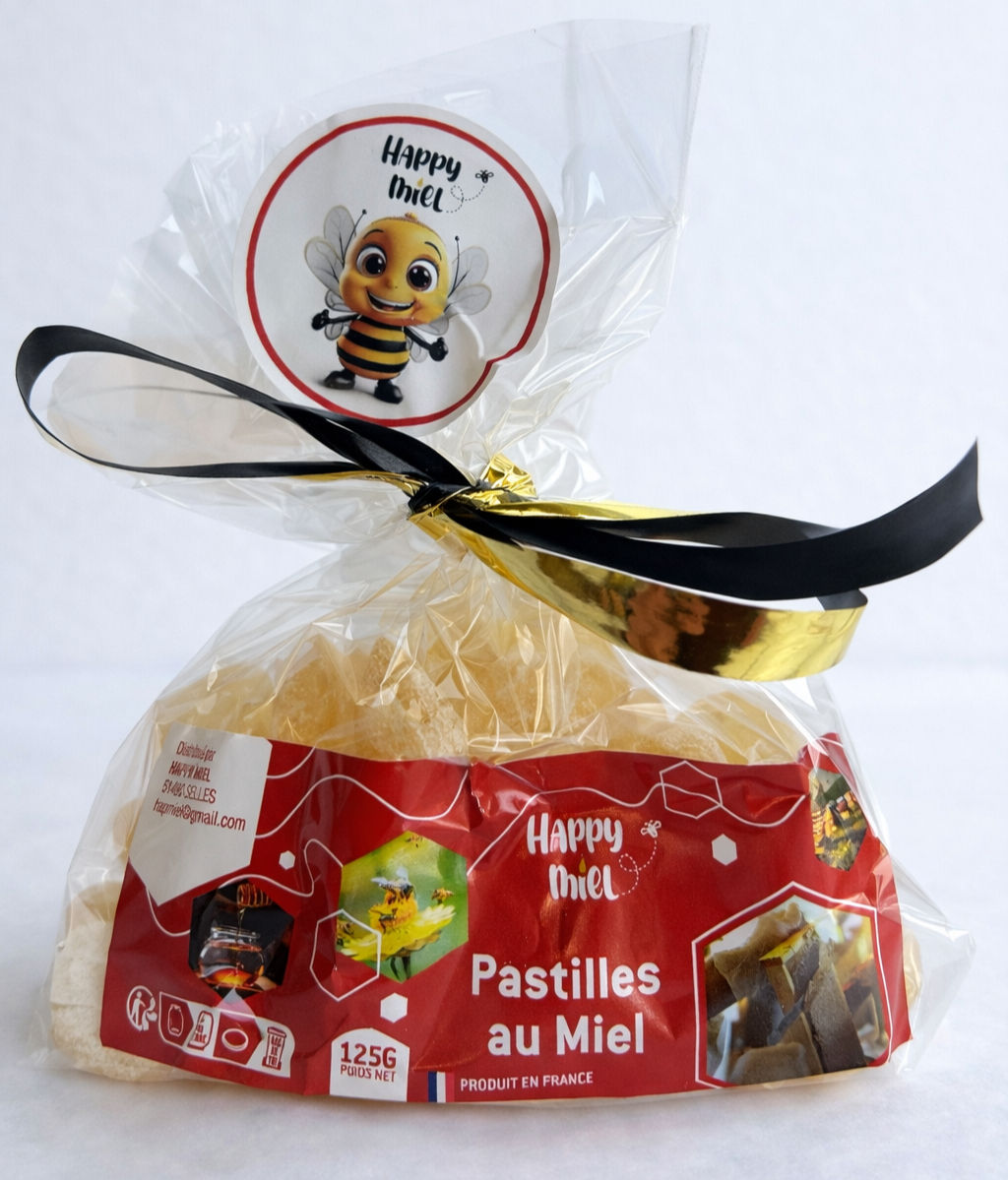 Pastilles Miel artisanales 125g