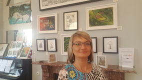 art show in Carlow library