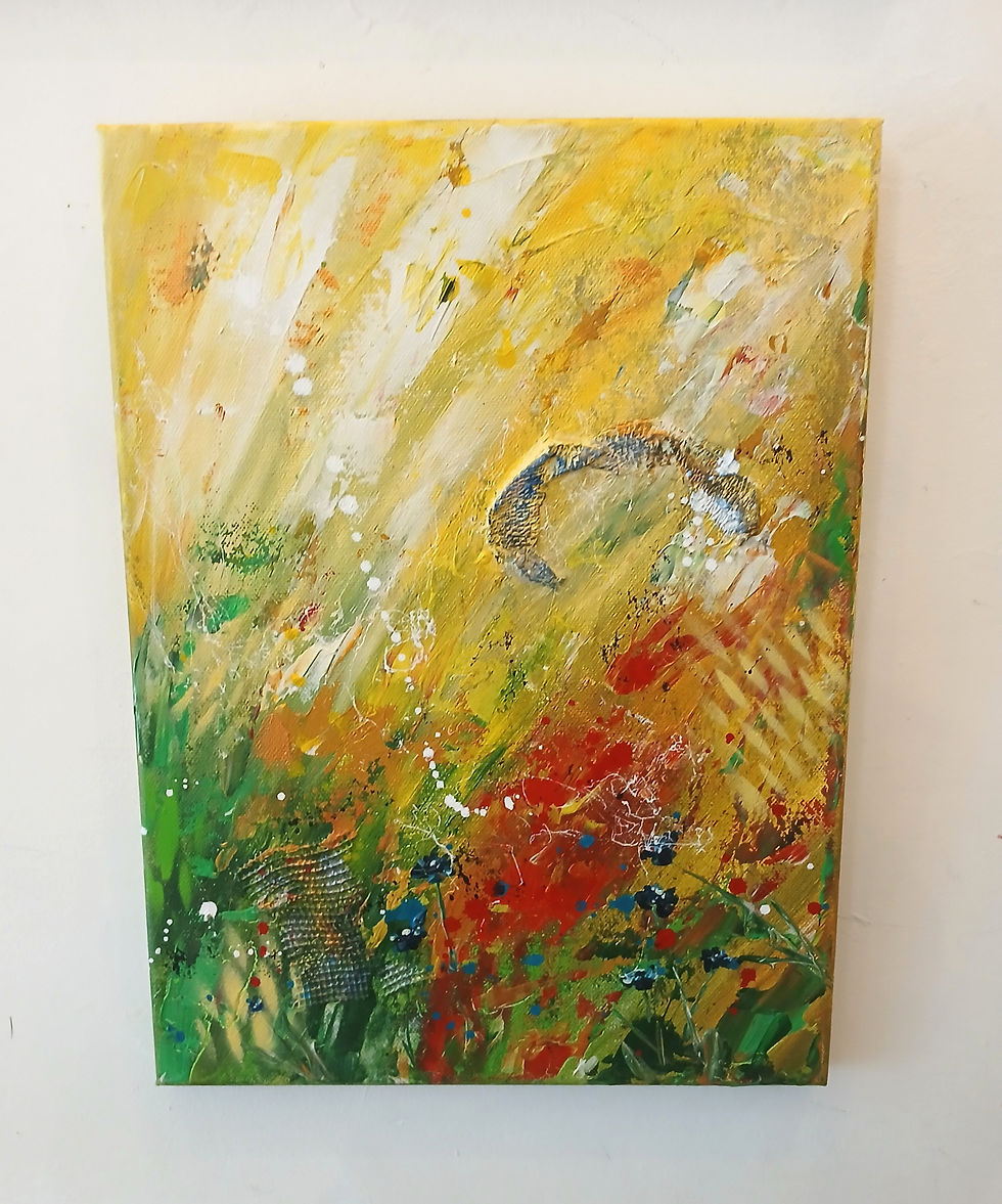 Thumbnail: Wind Madness | 4-Piece Abstract Collection | Elwira Bernaciak
