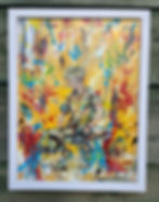 Rebellion - acrylic - inks - painting