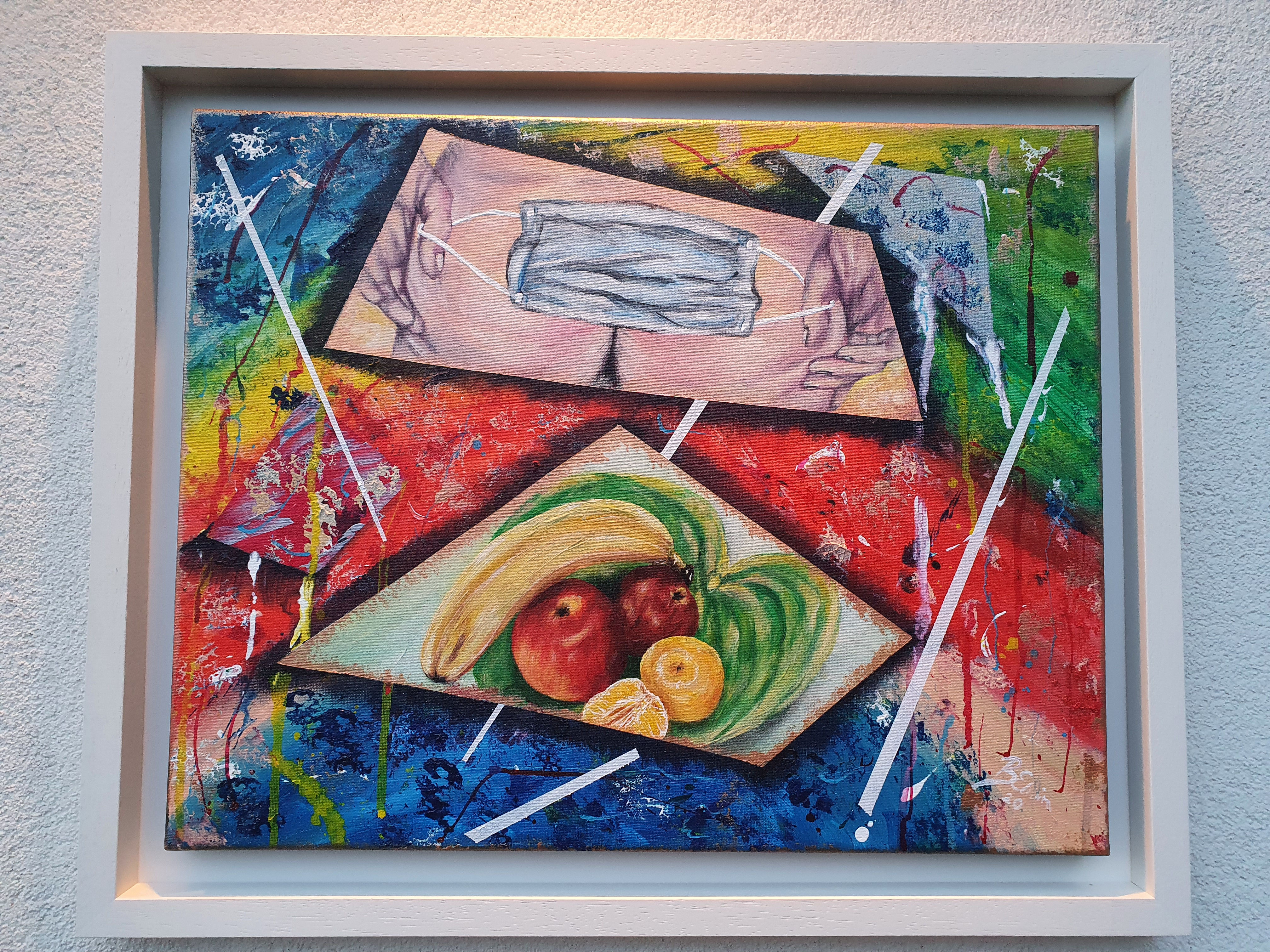 When Pinocchio Lies- original art -painting acrylic