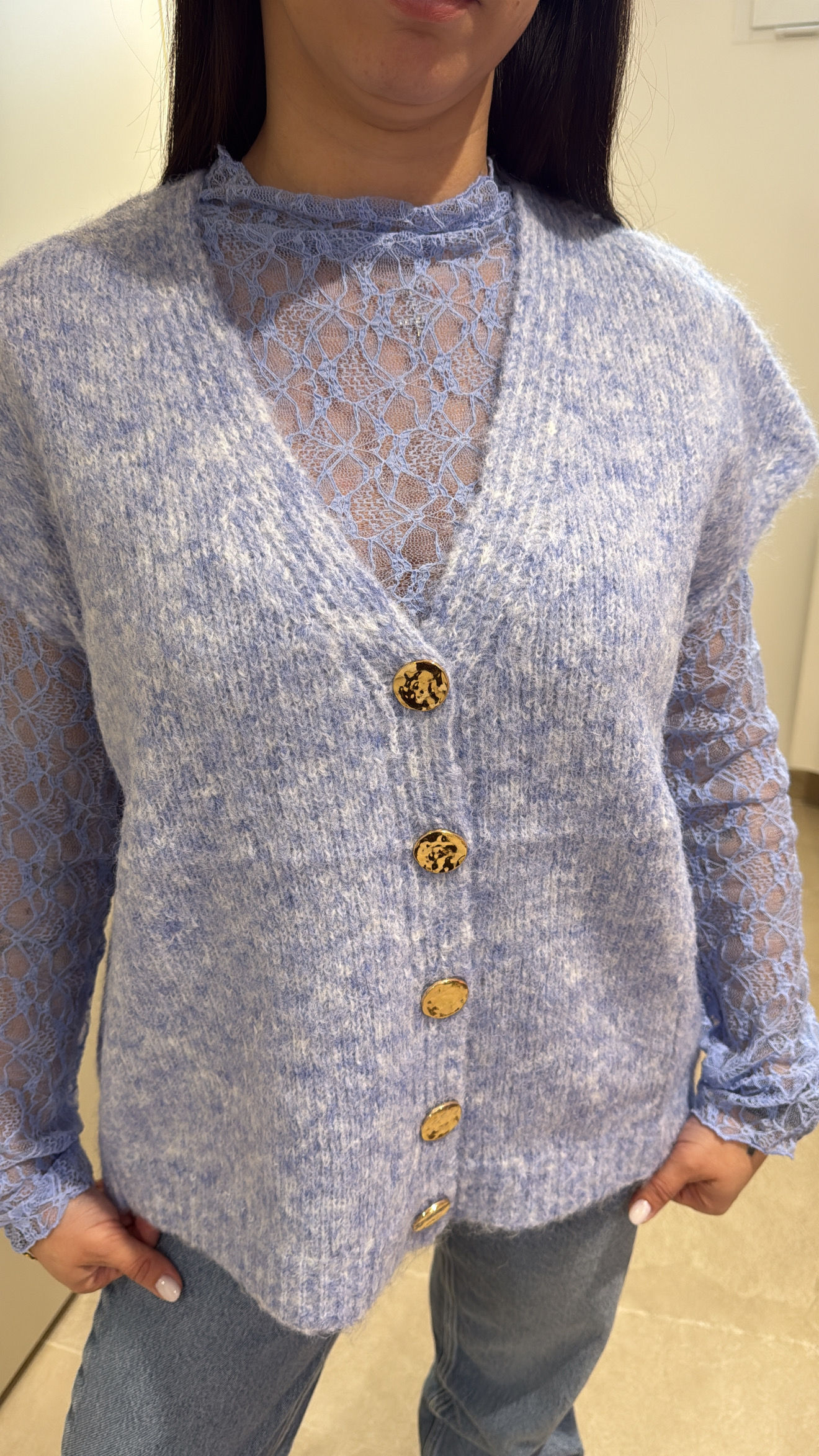 Gilet Serena - Bleu