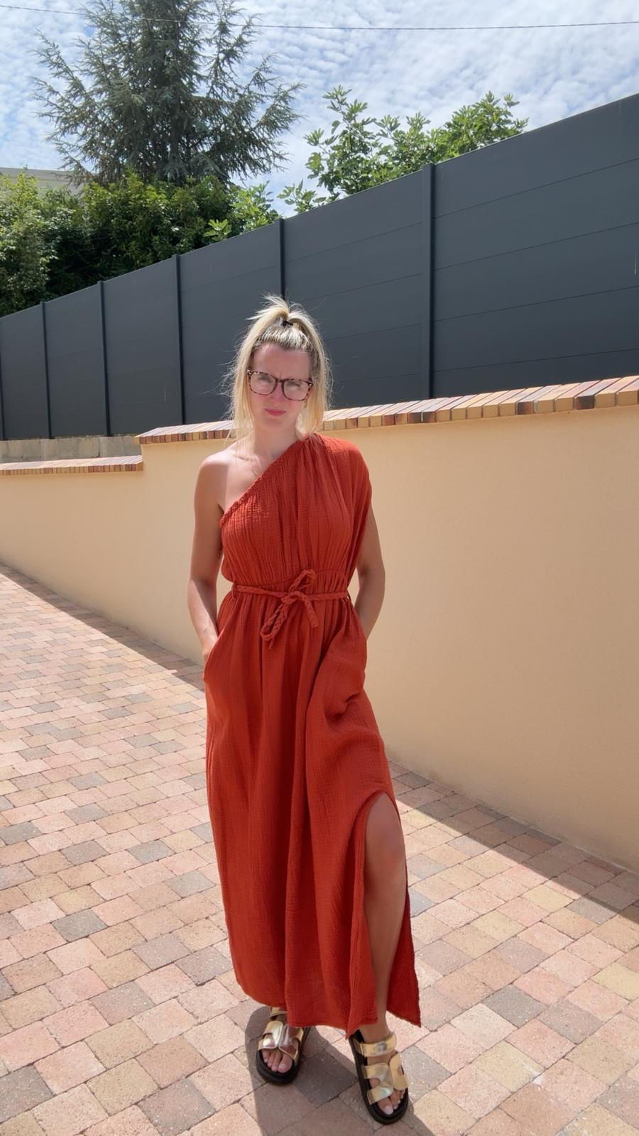 Robe Ambre - Terracotta