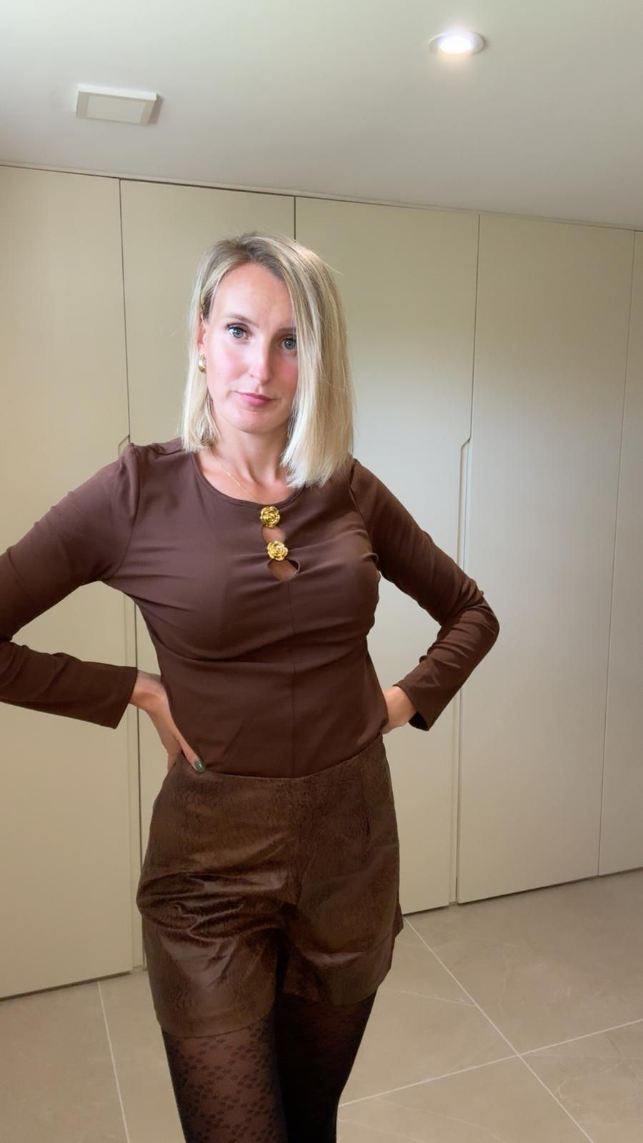 Miniature : Short Agatha - Marron
