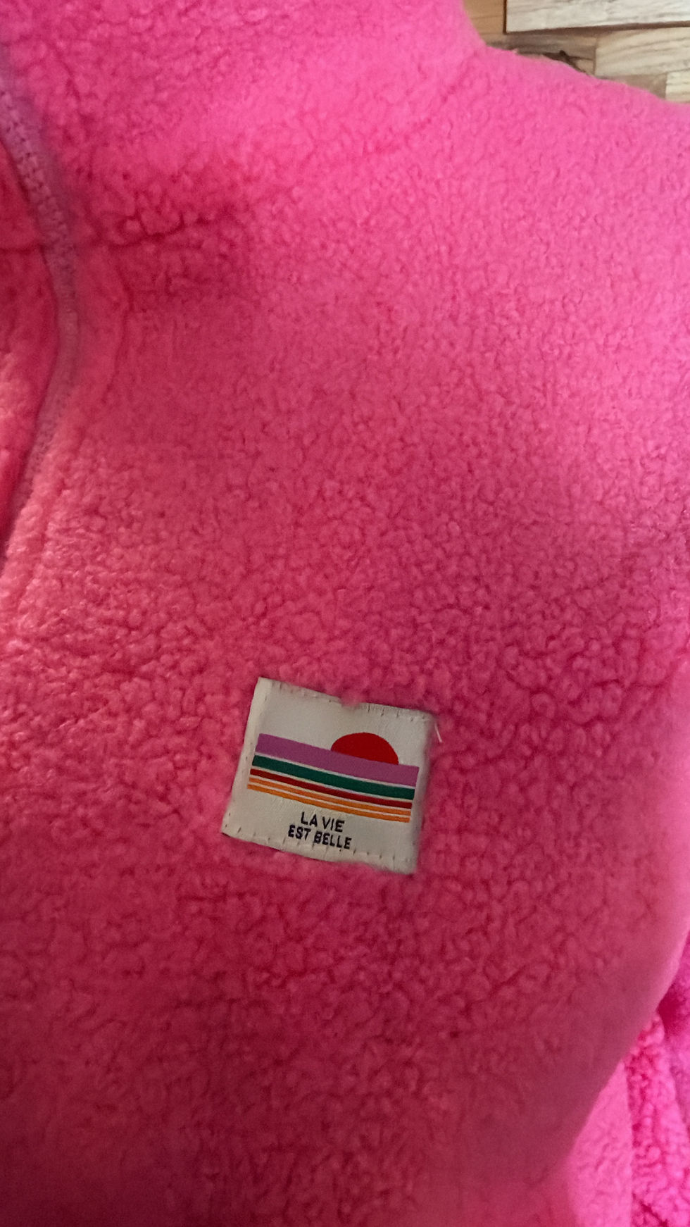 Miniature : Veste Doudou - Fuchsia