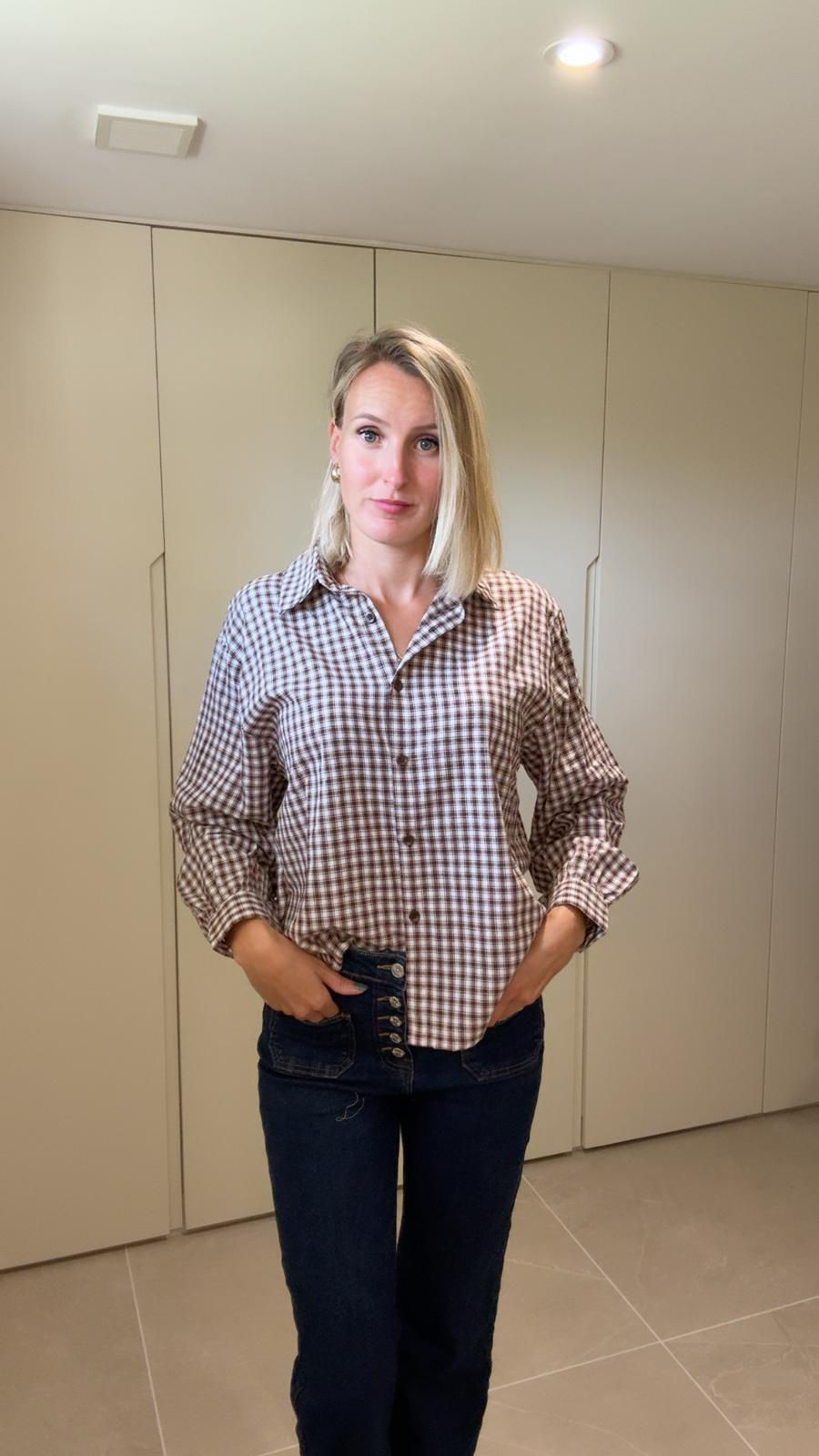 Chemise Chloé - Marron