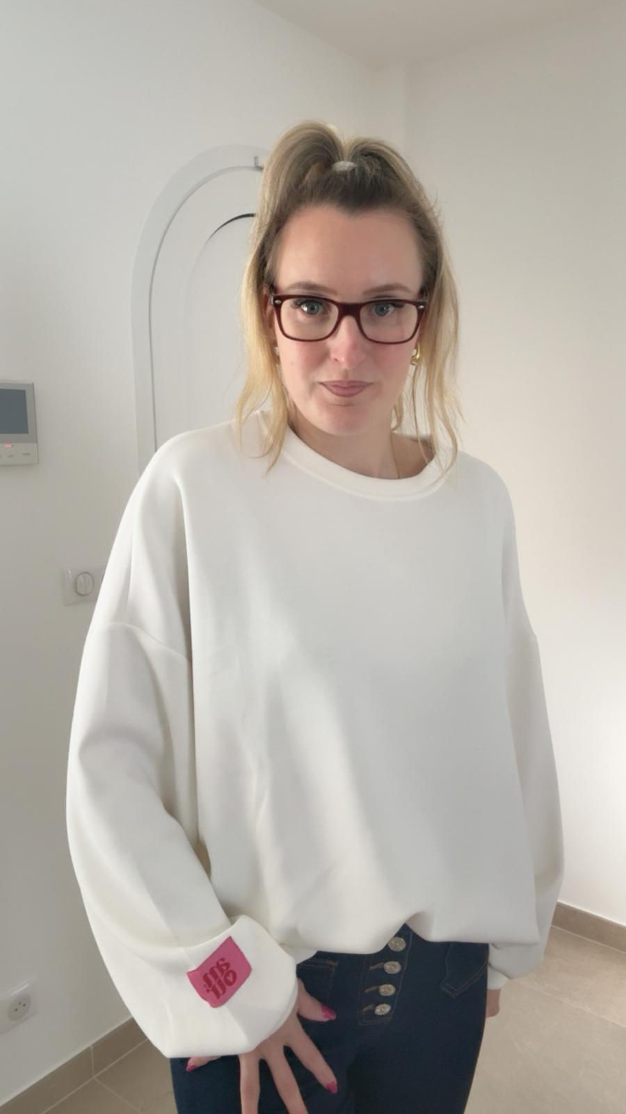 Miniature : Sweat Valentine - Blanc