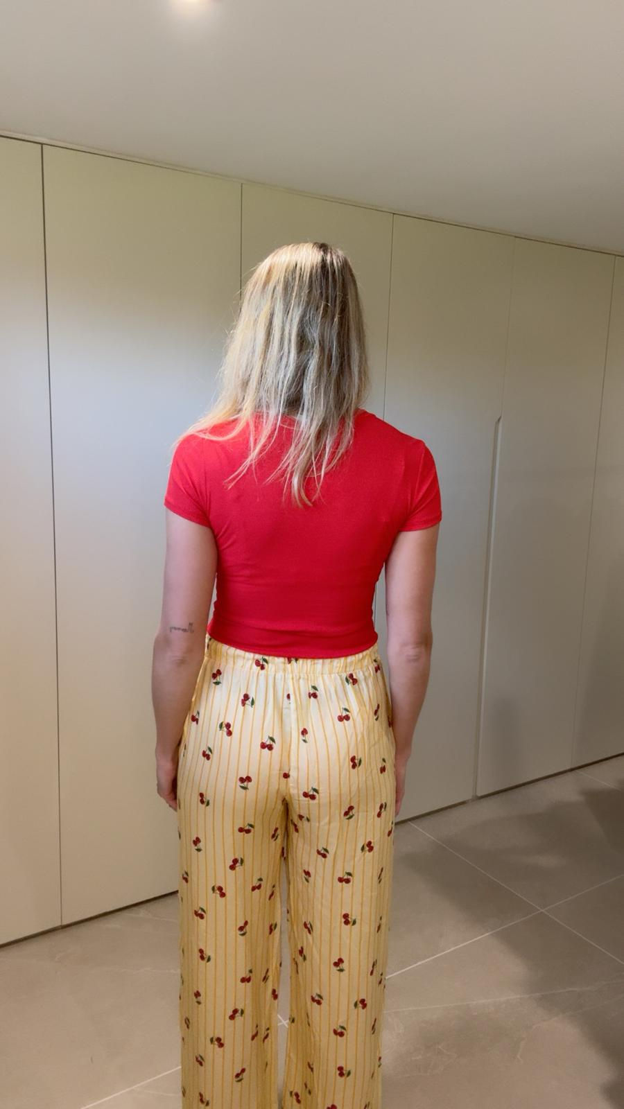 Miniature : Pantalon Cerise  - Jaune