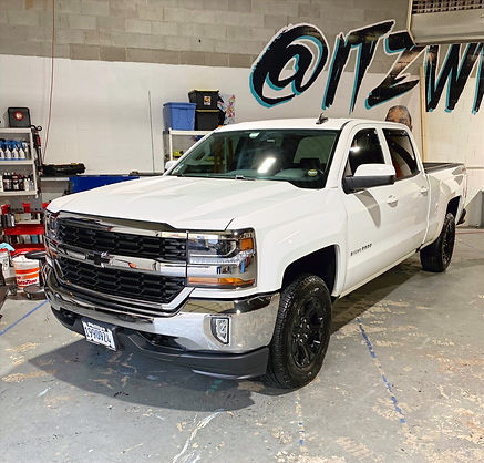 Pickup truck detailed by Aesthetic Detail Studio