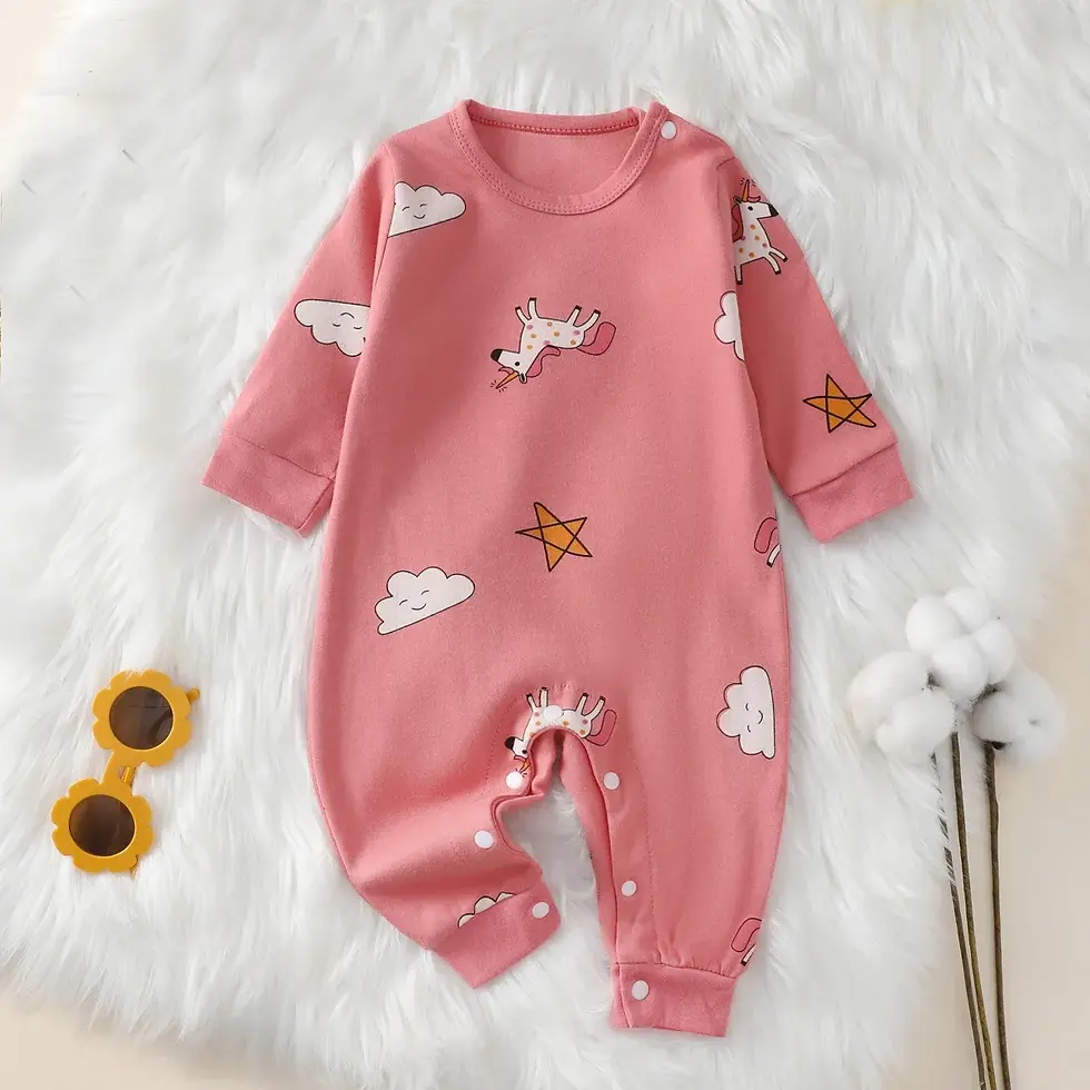 Thumbnail: Little Adventures™ Baby Long Sleeve Romper