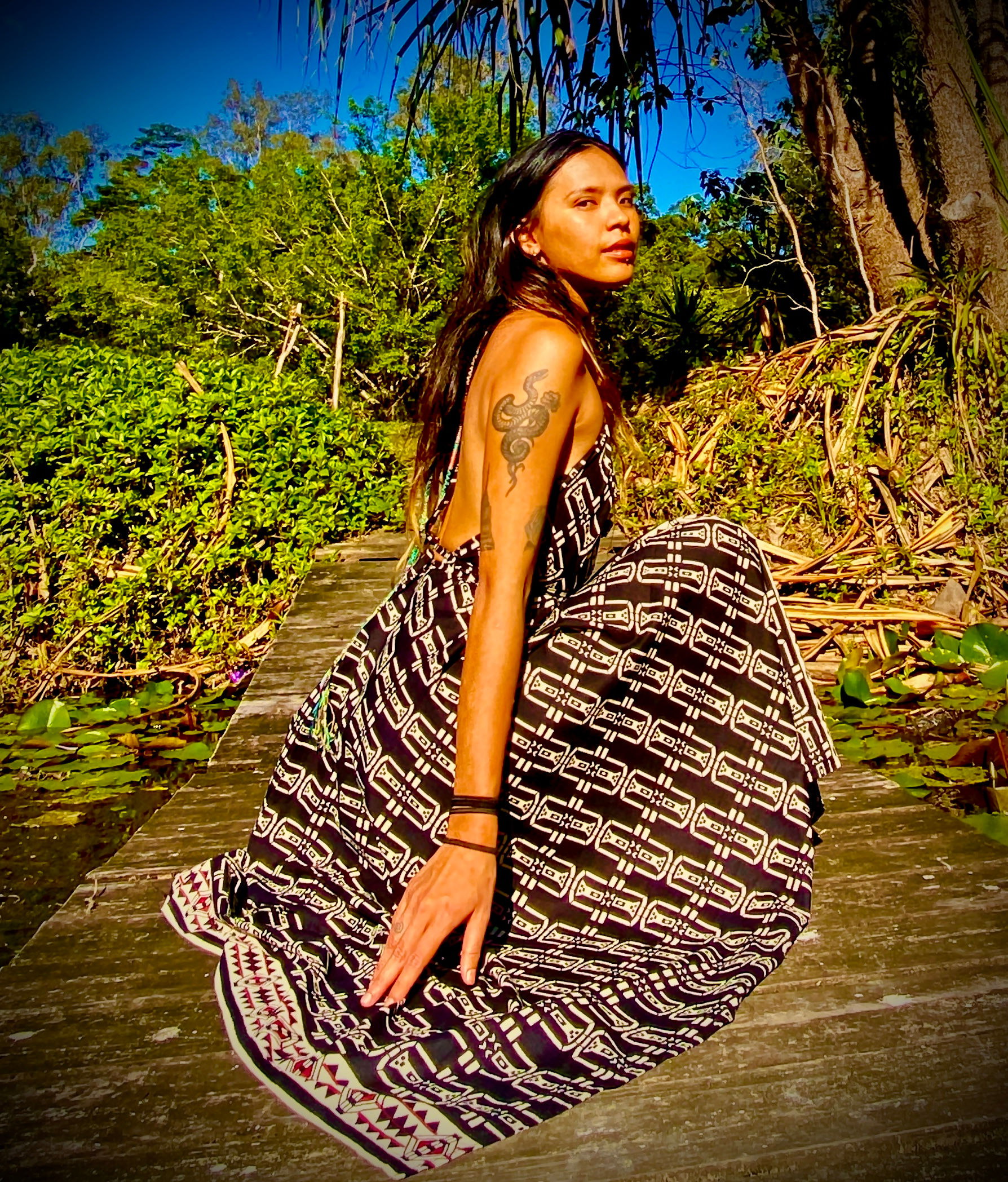 ZARTJI - Shakti Dress - WAKANDA