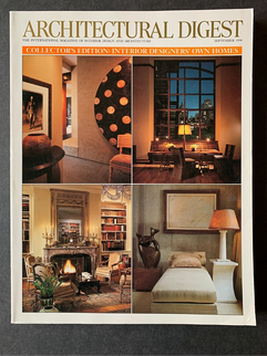 Architectural Digest Cover September 1998