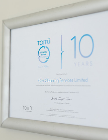 City Cleaning Sustainability Certification