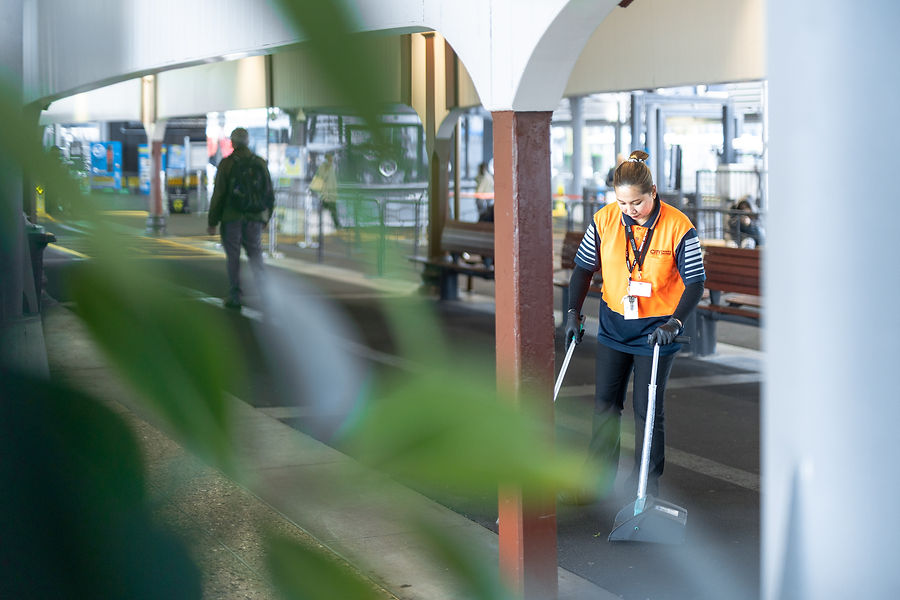 City Cleaning Sweeping the Floor.JPG