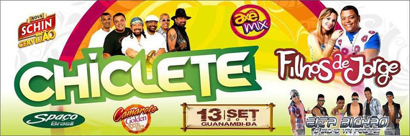 CHICLETE COM BANANA EM GUANAMBI-BA