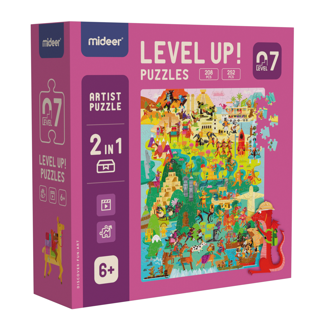mideer Level Up Puzzle - Artist Series Level 7