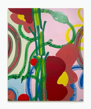 Psycho Jungle 2022
Acrylique et polyuréthane sur toile 160 x 130cm