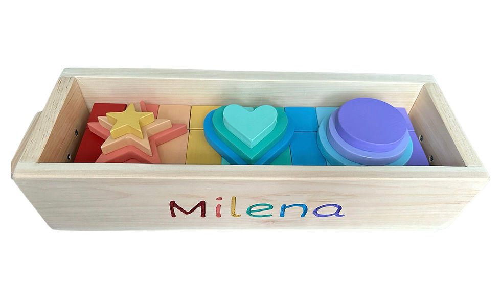 Thumbnail: Mini Rainbow Block Set