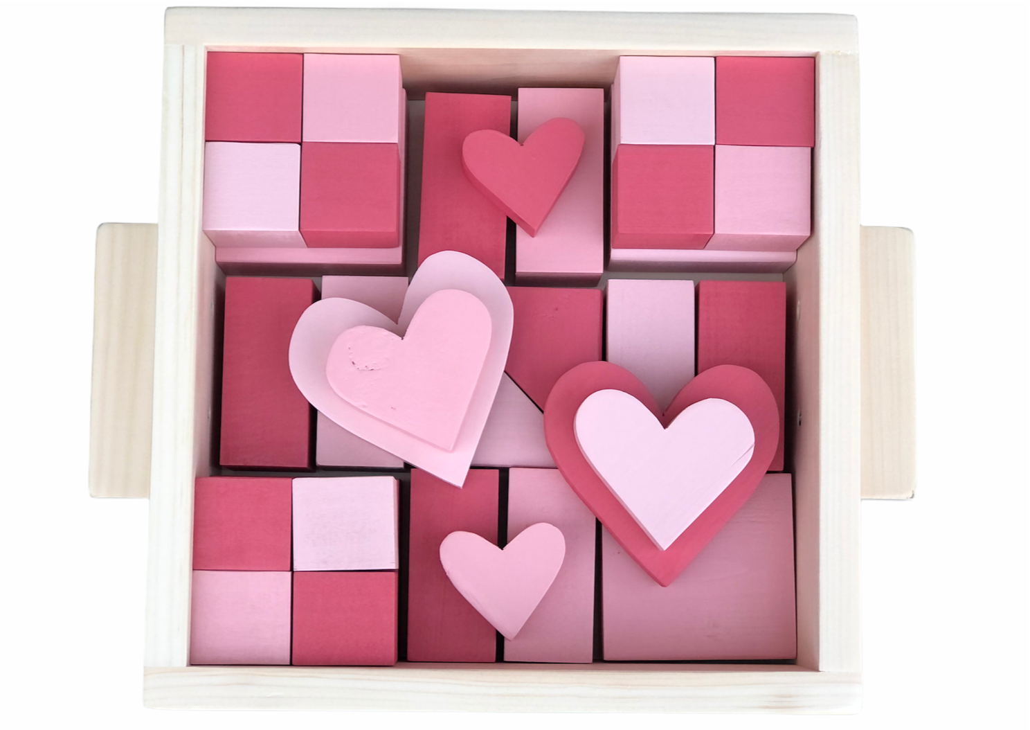 Pieces of my Heart Ombré Block Set