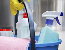 Carrying Cleaning Supplies