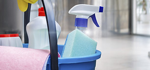 Carrying Cleaning Supplies