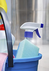 Carrying Cleaning Supplies