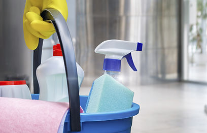 Carrying Cleaning Supplies