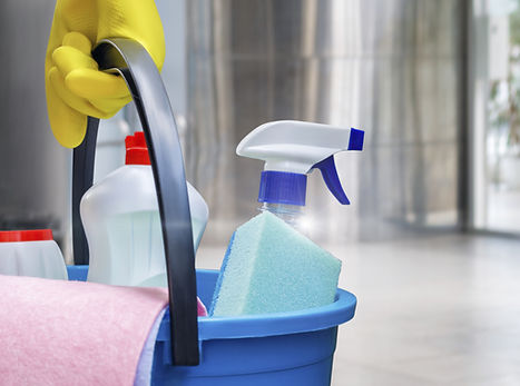 Carrying Cleaning Supplies