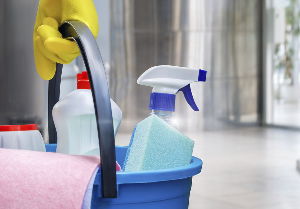 Cleaning Supplies Close-Up