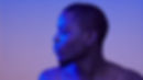 a picture of a man feeling the soothing protective effects of wearing blue blocking lenses.