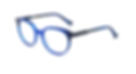 Blue eyeglasses